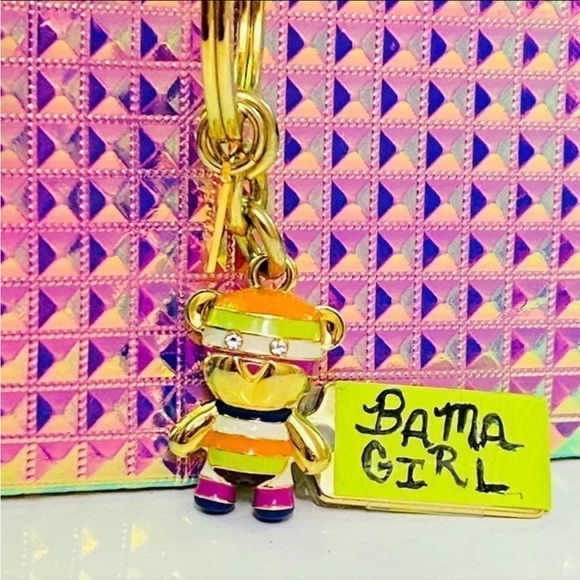 Coach Rainbow Bear Keychain/ Bag Charm - Picture 7 of 13